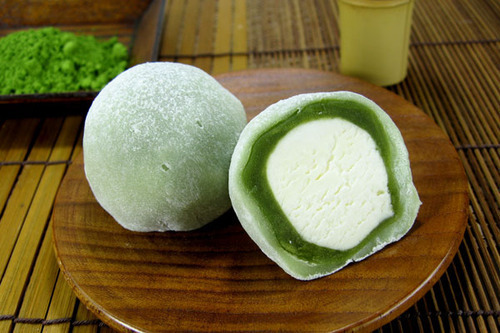 foodiefied:ice cream mochi - green tea