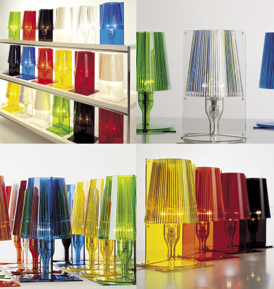 These vibrant coloured lamps are designed by Ferruccio Laviani and availible at Space Furniture in Richmond and Port Melbourne. Take your pick of colour to best suit your space and create the mood. Made from polycarbonate the range comes in crystal,...