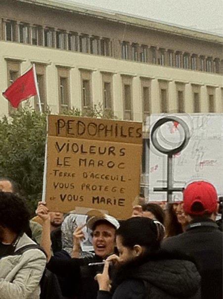 sharquaouia:  “Pedophiles, rapists: Morocco protects you and marries you [to your