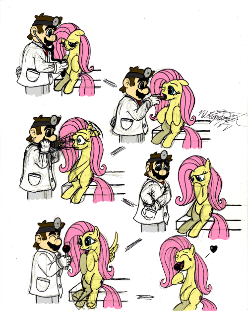 wanderingdrawer:  Someone’s about due for a long over-due checkup…!  x) 