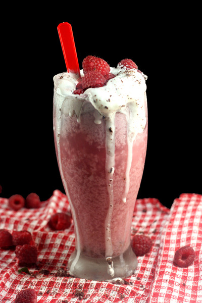 gastrogirl:  raspberry egg cream. 
