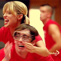 jackisdoctortom:diannacriss:Glee Meme → Five OTP’s [5/5] - Quinn Fabray & Artie Abrams; Quartie.