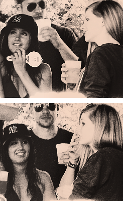 isthechemistry:  Ashley Tisdale and Avril Lavigne at Avril Lavigne’s 26th birthday