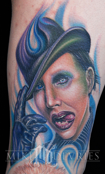 Marilyn manson done by Mike Devries adult photos
