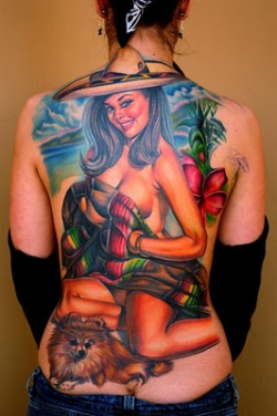 Full back piece