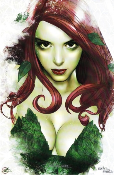 yourmommaluvsbatman:
“ xombiedirge:
“ Poison Ivy By Jon Hughes
”