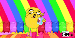 petitetruiee:  paint us the rainbow, Jake. 