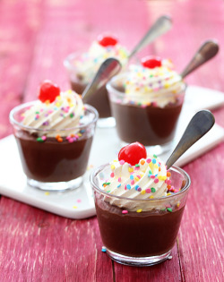 gastrogirl:  basic homemade chocolate pudding.