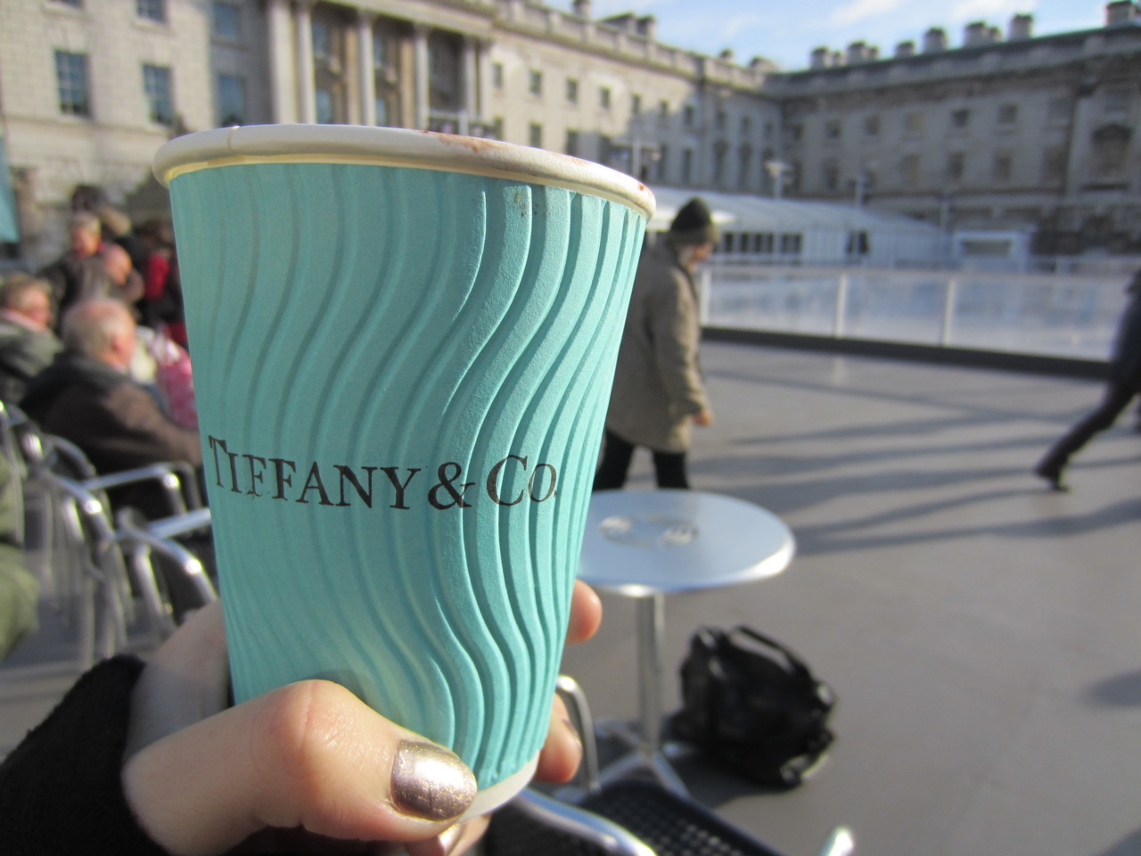 fro-z-en:  lefashh:  fawun:  fawun:  Tiffany and Co. Hot Chocolate in London  i posted