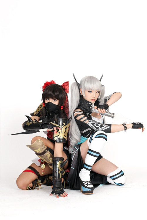 vandariwuuuuutcosplay:  Characters: Trixie and Hotaru Game: Cyphers Cosplayers: Miyuko(Trixie) and H