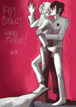 fr13:  Dear Hamlet!!! Happy Birthday!!!! With love ♥♥♥ Cain and Abel (Starfighter) everyone knows them! xD ^^ full size  Ahh, Fr13! ♥♥♥ Sweetheart, thank you so much! Haha, they are amazing! You make the sweetest gifts and this is no exception!