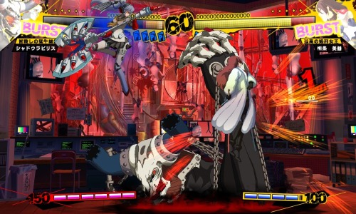 ryoji-baby:  discodancerdonna:  Persona 4: The Ultimate in Mayanoka Arena Website Updated with New Characters Shadow Labrys and Elizabeth added.  HNNNNGGG THANATOS 