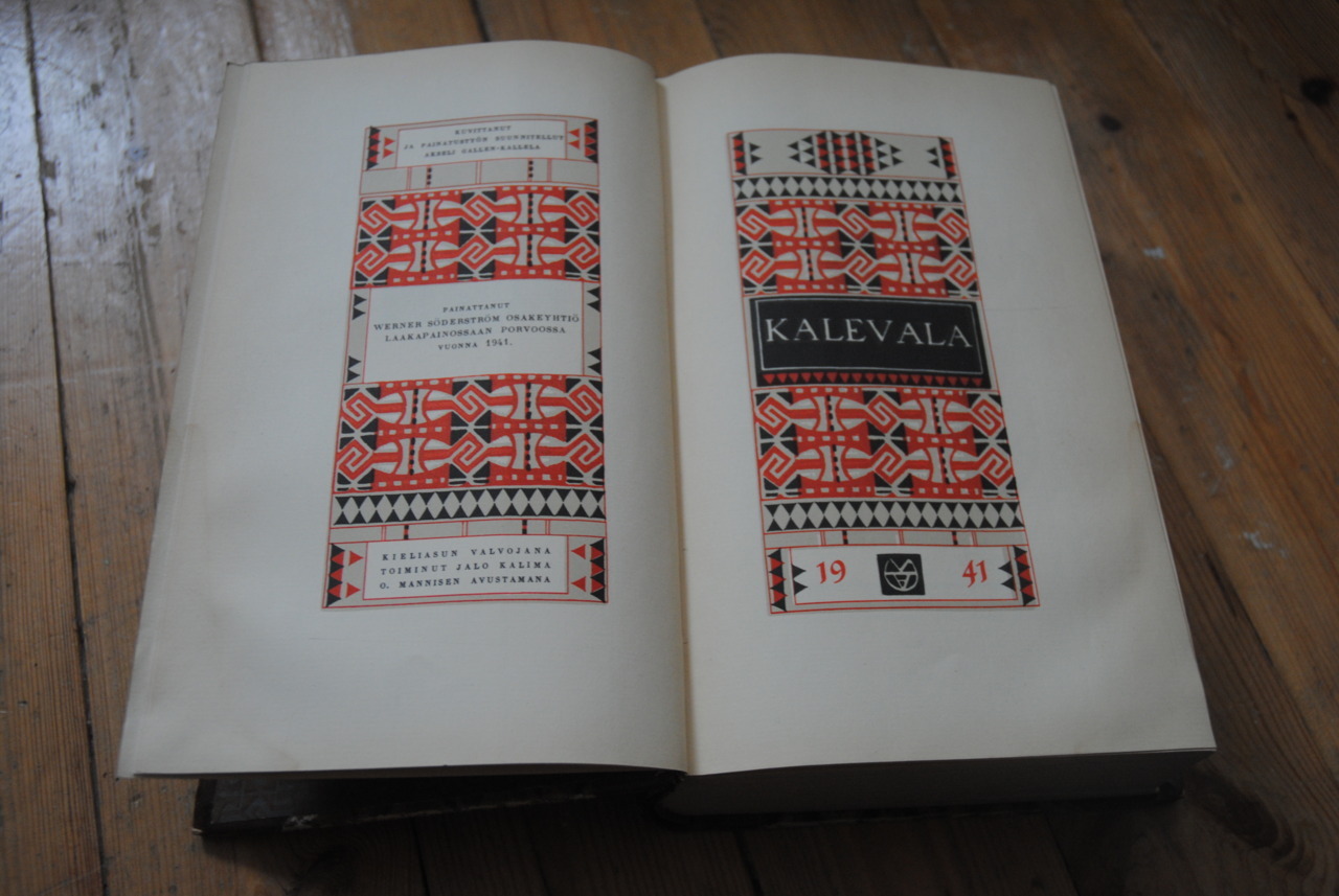  Kalevala - is Finland´s national epic. It is telling about Finnish and Karelian