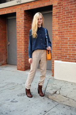 styleite:  Oh, it’s Elle. NO BIG. stylelistsays:  Fashion Week Street Style  