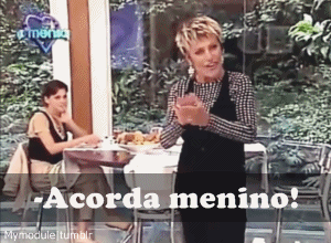 Minha mãe me acordando