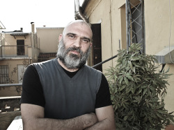 Massimiliano Griggio on the Sherwood’s roof garden - Ph. Paolo Crivellin