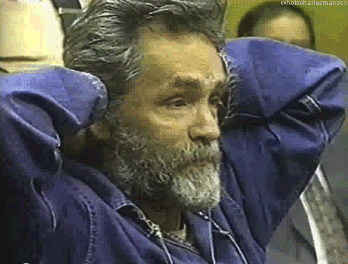 whoischarlesmanson:  “I haven’t been trying to be good, and I haven’t been trying to be bad. I’m just trying to, you know, I’m just trying to live, that’s all.” - Charles Manson (via 1997 parole hearing) 