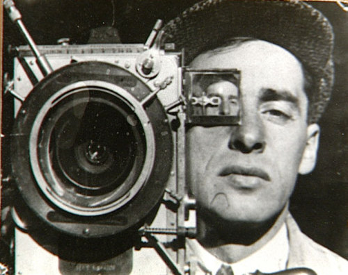 Russian cinematographer and photographer Mikhail Kaufman (1897-1980)