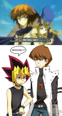 artricahearts:  Shou baby. you’re adorable, but don’t flatter yourself ok? you still got a while to go before reaching Seto Kaiba levels. 