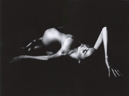 Miranda Kerr Nude By Willy Vanderperre For Industrie Magazine | January 2012