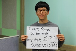 marauders-are-alive:  bubbleteakpop:  koreanstudentsspeak: I want Korea to be multicultural Why don’t you come to Korea?  Because the ticket prices   Because my mother says so