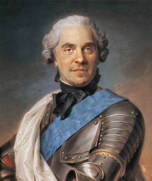 onlyartists:Maurice von Sachsen, Count of Saxony, Marshal General of FrancePortraits by Maurice-Quen