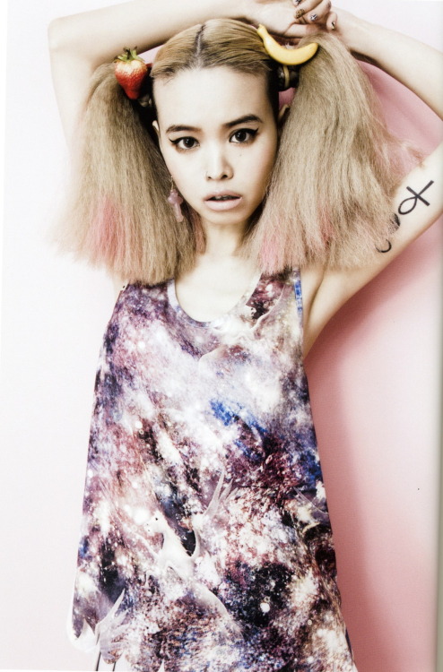 erikonakao-tokyo:KAWI JAMELE 2012 S/SPhoto:Takashi YoshidaModel:Eriko NakaoStylist:Tetsuya Nishimura