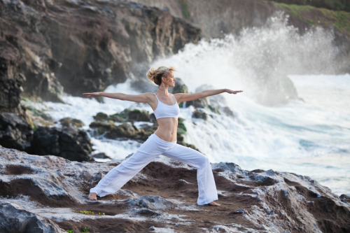 Owner/ Instructor of Maui Spirit Yoga Retreats Natasha Sklar in Paia, Maui.  Join her this Augu