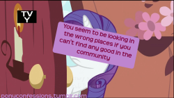 fisherpon:  ask-brownie-hooves:  ponyconfessions: