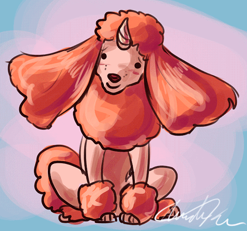 Day 3 of Poodlecorn week! Aw yeeahhh.