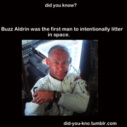 did-you-kno:  Bonus fact: Buzz Aldrin punched