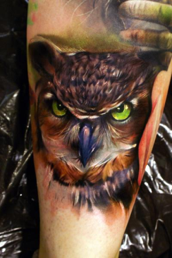 ink-metal-art:  Owl