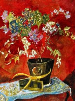 stilllifequickheart:  Judy Cassab Red Still