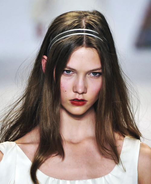 Porn Pics Karlie Kloss at Erin Fetherston Fall 2008