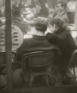 avariationofthenorm:  Paris cafe, 1959 (Franz
