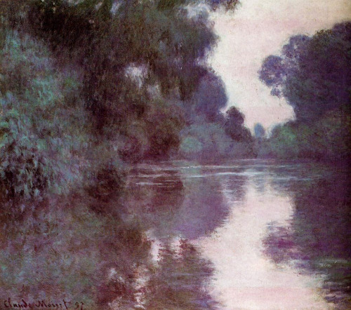  Claude Monet, Six versions of Arm of the Seine near Giverny (1896-1897) 