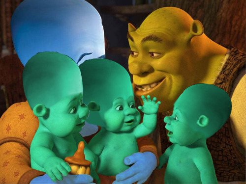 dwaynetherockjohnson:  hey-egg-boy:  whEN DID I MAKE THIS OH MYG OD  oh mygosh  megashrek!!!