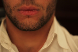  Fuck me…those lips…the scruff covered jaw…both would feel delicious against my skin. 