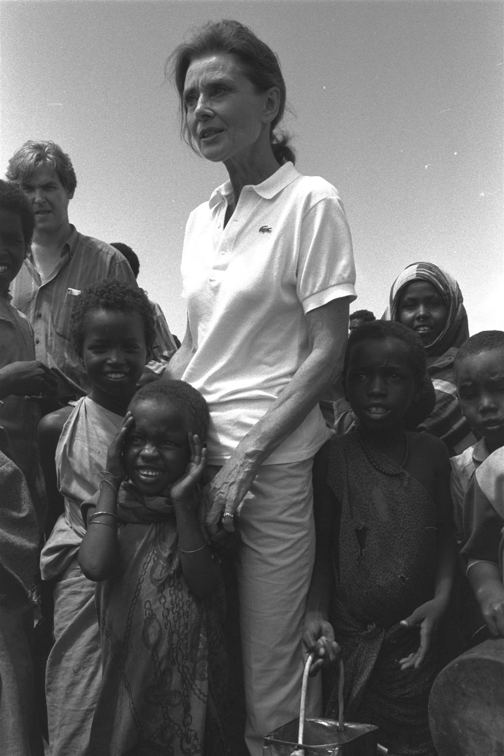 unicef — VINTAGE UNICEF - AUDREY HEPBURN 1988 - Ethiopia ...
