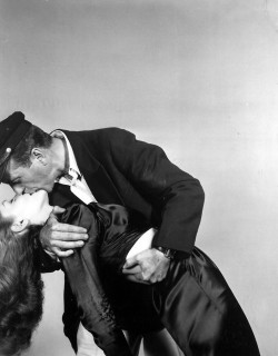 Bacall and Bogey. Most remarkable loving pair. You know the movie &ldquo;To have and to have not&rdquo;? It&rsquo;s exciting to see them flirting before the camera. The meet on the set and fell in love&hellip;