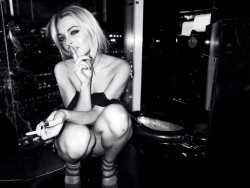 Lindsay Lohan - Purple Magazine. ♥  “Shhhh