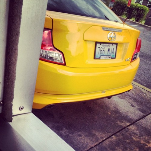 Oh hey baby :) #scion #tc #new #car #toyota #beautiful #iphoneography #instagram  (Taken with instagram)