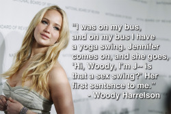 superwholocked471:   Jennifer Lawrence Makes Great First Impressions  Love this woman. 