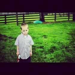 //off my camera. Just found this, one of my favourite photographs, miss this kid so much! #boy #outdoors #gun #fun #kid #popular #easter #nikon #nikkor #lens #aperture #instagram #photography  (Taken with instagram)