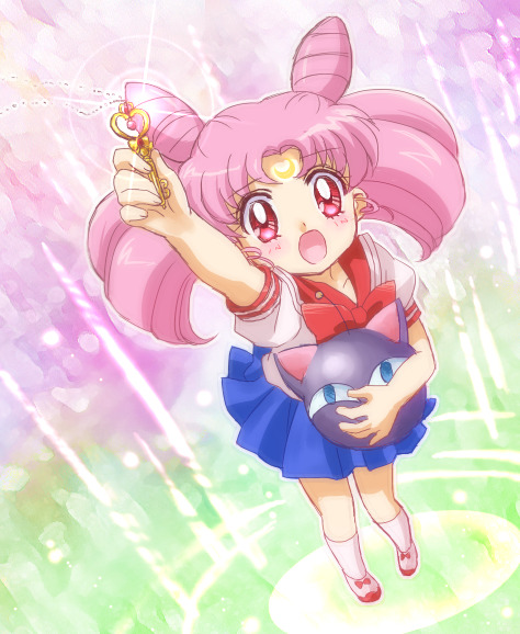 senshi-moon-empire:  ちびうさは天使 | ごんぎつね☆ [pixiv] http://www.pixiv.net/member_illust.php?mode=medium&amp;illust_id=11328826