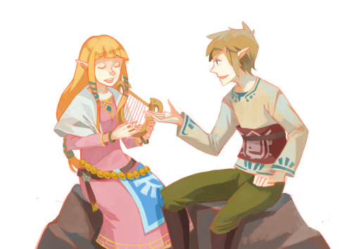 moobiess:   so i heard it was draw Zelda for Poiv Day yesterday!! I’m late to the party also hope you’re have a great time at the zelda symphony poiv!   This is some nice artwork here.