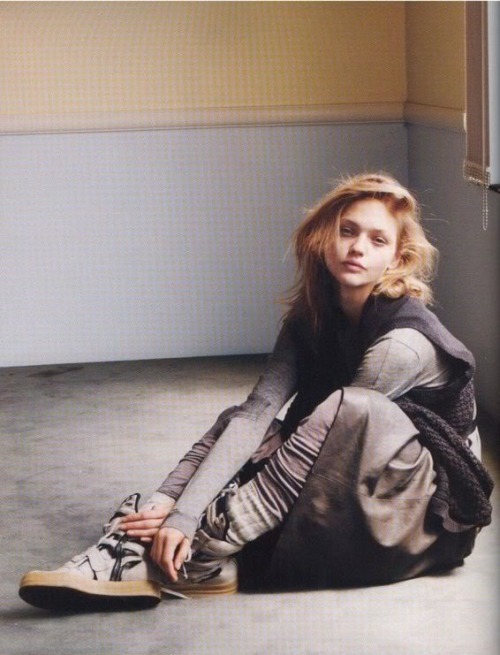 utaupe:   sasha pivovarova by daniel jackson for i-d, sept 2006 