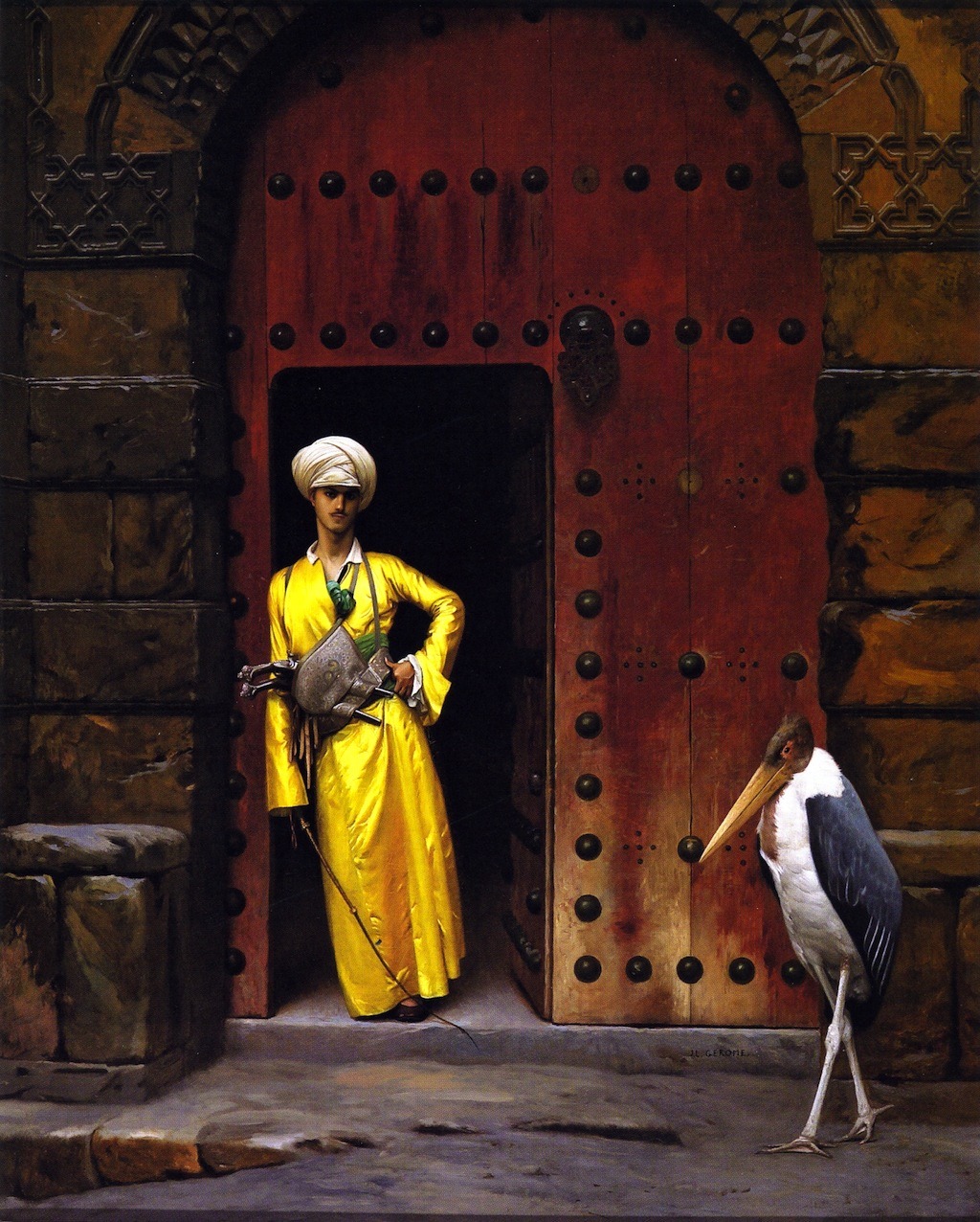 brazenswing:  Jean-Léon Gérôme: Le Marabou, 1888-1889. 
