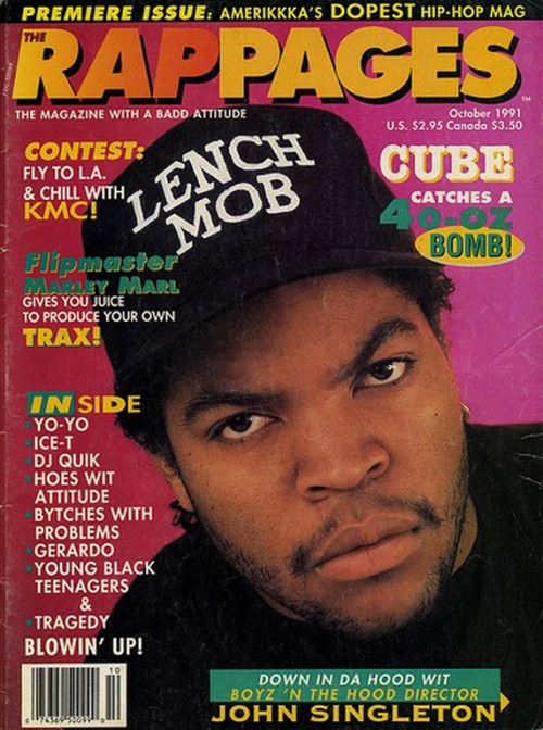 Porn Pics Ice Cube | Rap Pages, October 1991