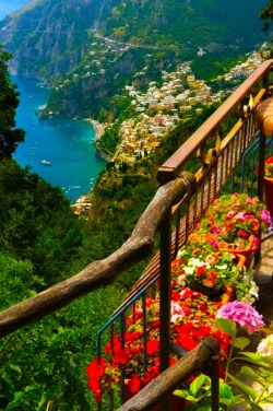bluepueblo:   Ocean View, Amalfi Coast, Italy